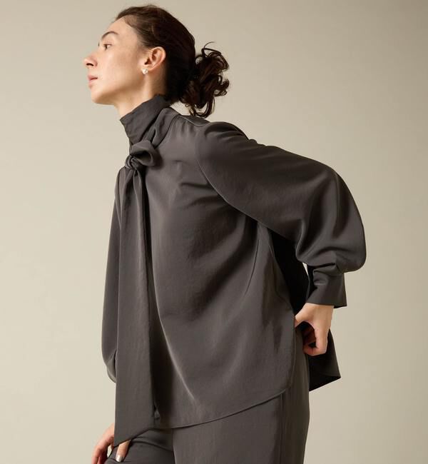 Liesse「ボウタイブラウス（セットアップ対応）」|シャツ・ブラウス|