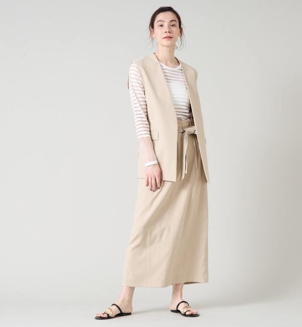 Liesse「ベルテッドタイトスカート」|スカート|