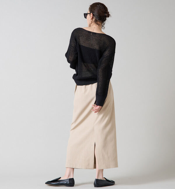 Liesse「ベルテッドタイトスカート」|スカート|