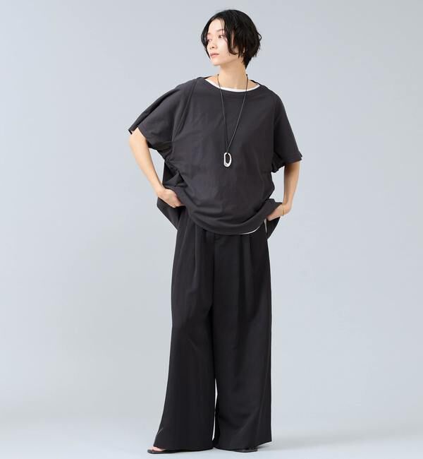 Liesse「変形パターンカットソー」|Tシャツ・カットソー|