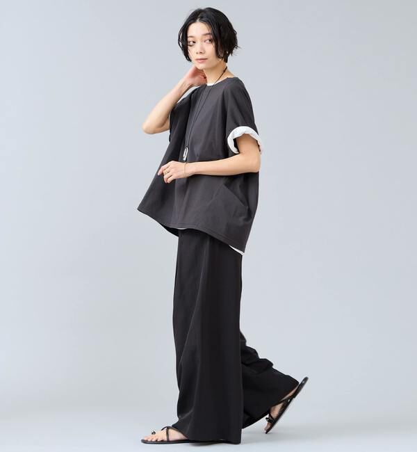 Liesse「変形パターンカットソー」|Tシャツ・カットソー|