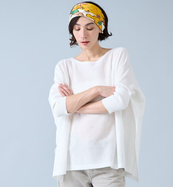 Liesse「ワイドドルマンオーバーニット」|ニット・セーター|