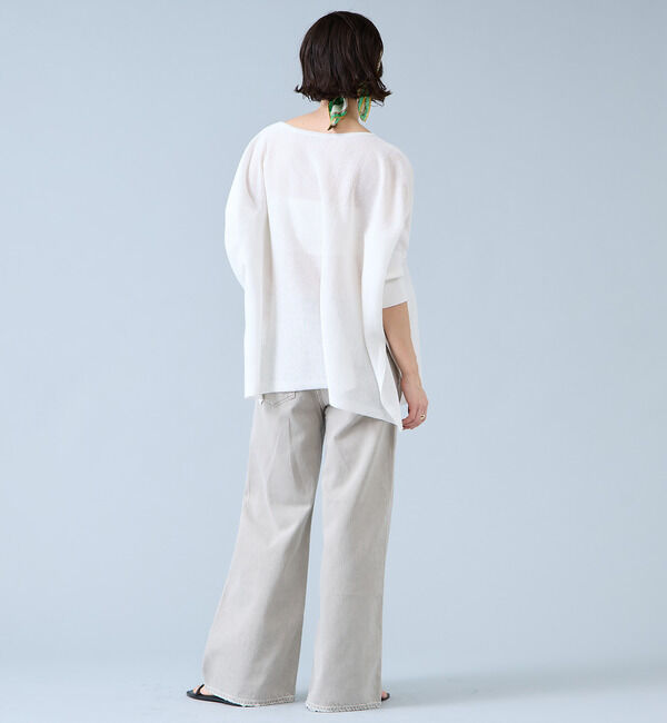 Liesse「ワイドドルマンオーバーニット」|ニット・セーター|