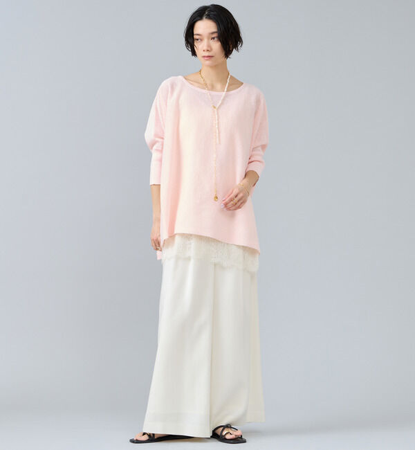 Liesse「ワイドドルマンオーバーニット」|ニット・セーター|