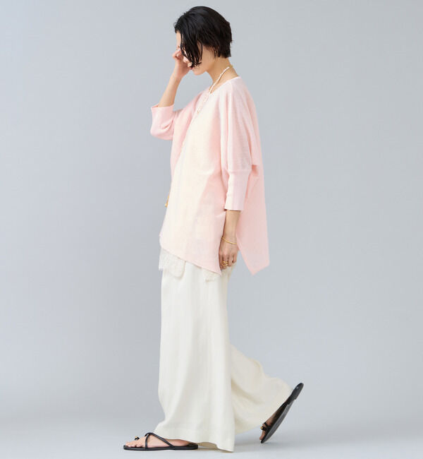 Liesse「ワイドドルマンオーバーニット」|ニット・セーター|