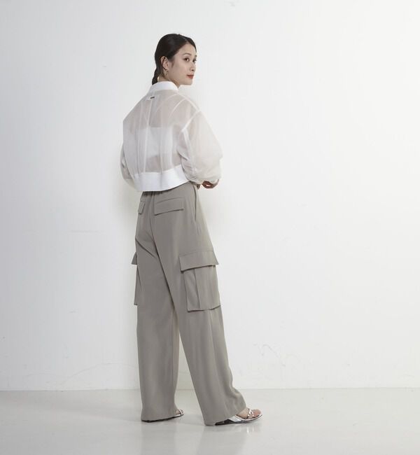 SOFFITTO「シアーショート丈MA-1」|ブルゾン・スタジャン|