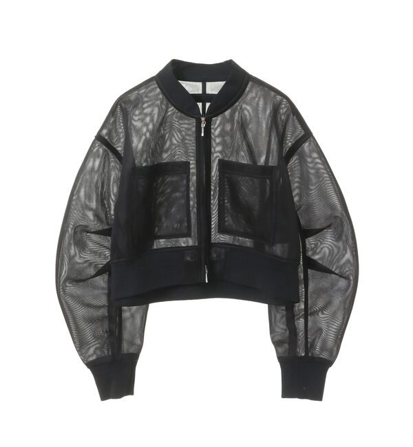 SOFFITTO「シアーショート丈MA-1」|ブルゾン・スタジャン|