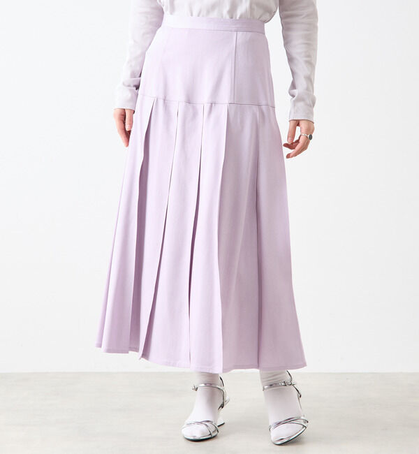 Soffitto「タックプリーツスカート」|スカート|ラベンダー