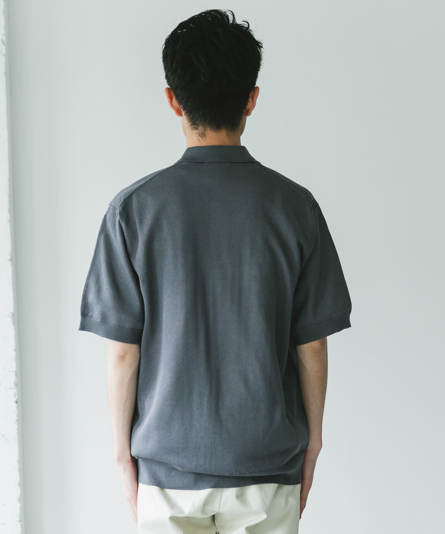 URBAN RESEARCH DOORS「リネンライクショートスリーブシャツカーディガン」|カーディガン|