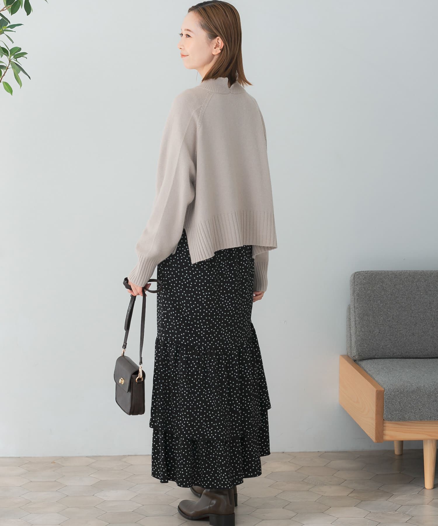 URBAN RESEARCH ROSSO「デザインティアードスカート」|スカート|