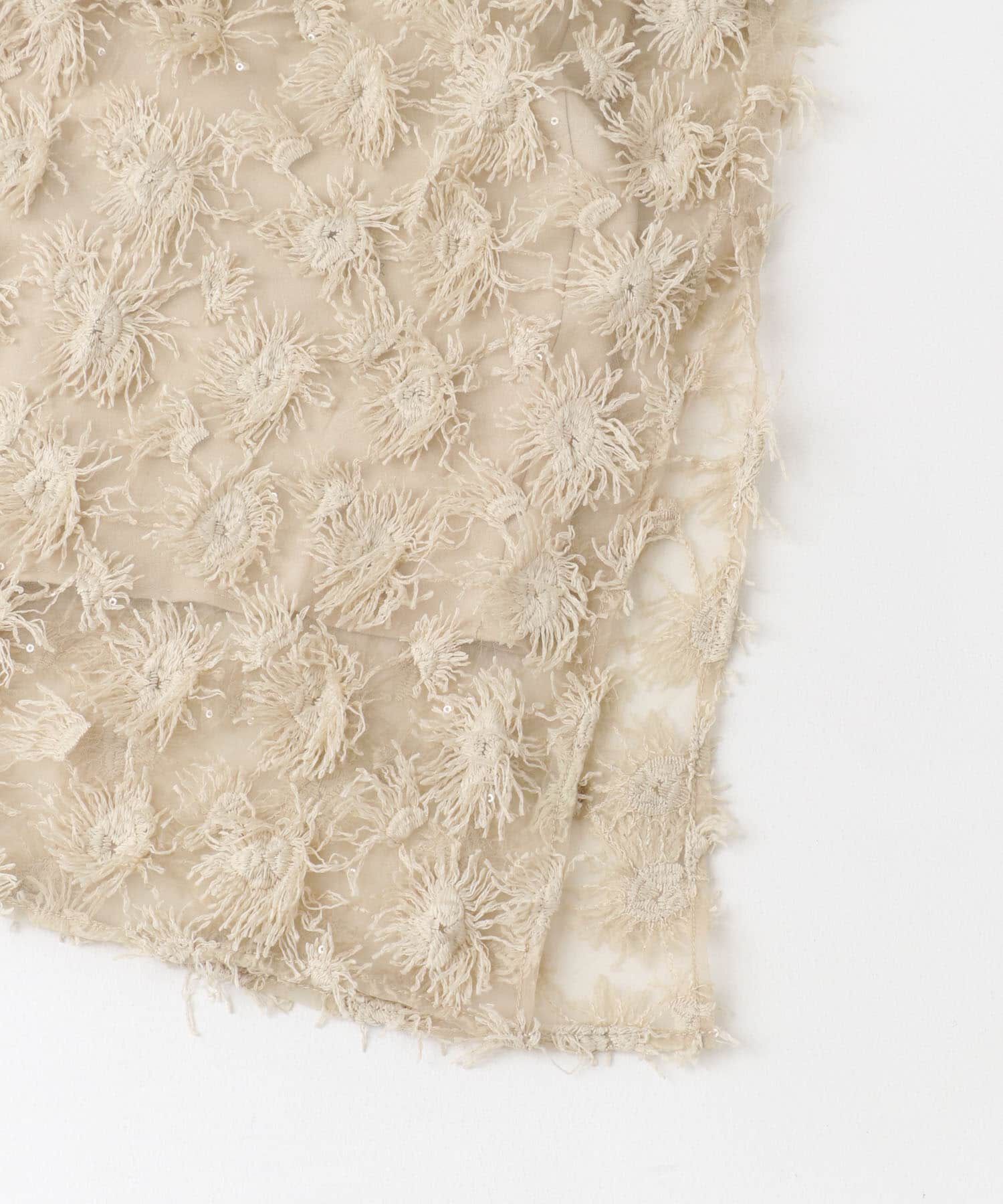 URBAN RESEARCH ROSSO「チュールフラワーレイヤードスカート」|スカート|