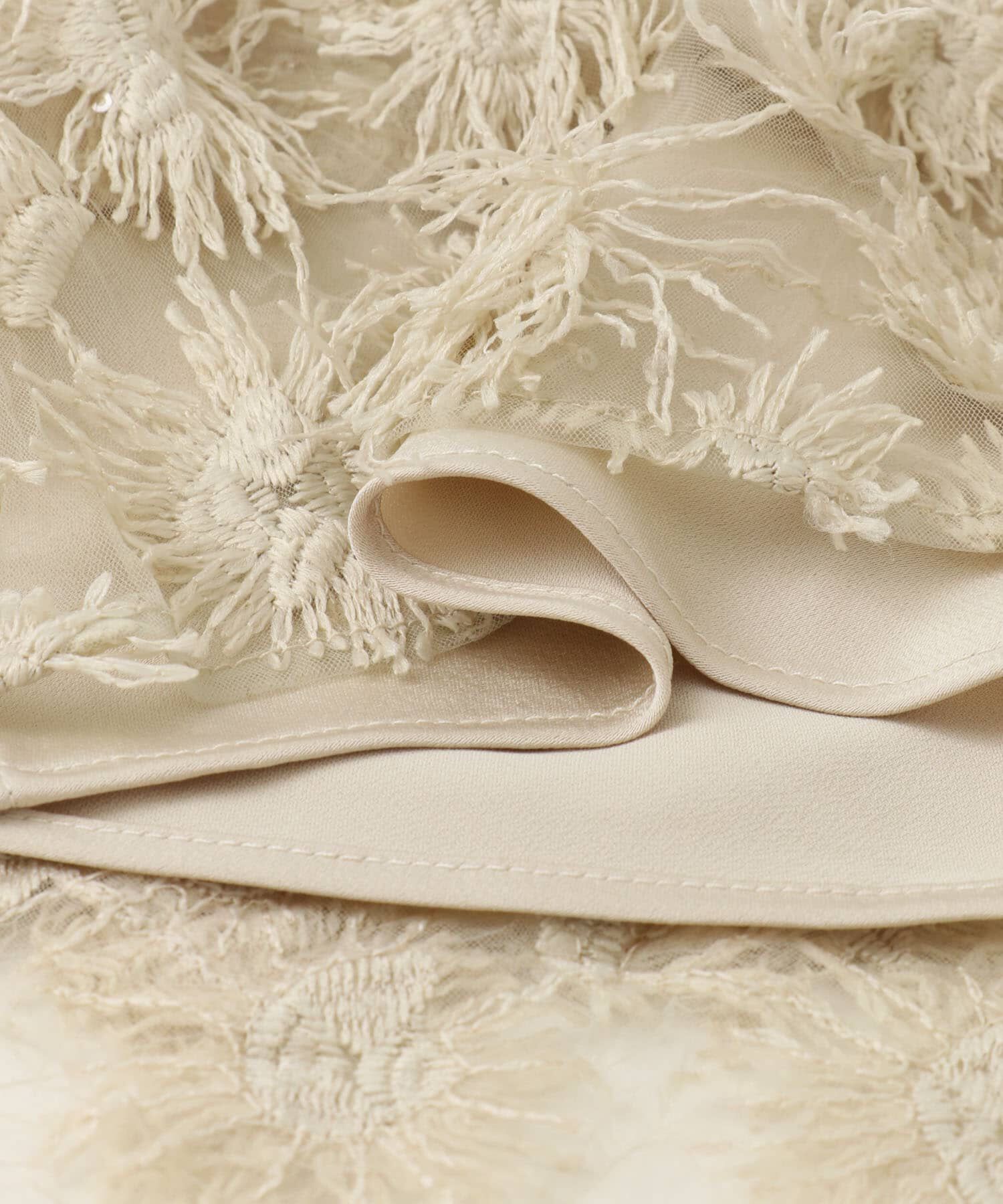 URBAN RESEARCH ROSSO「チュールフラワーレイヤードスカート」|スカート|