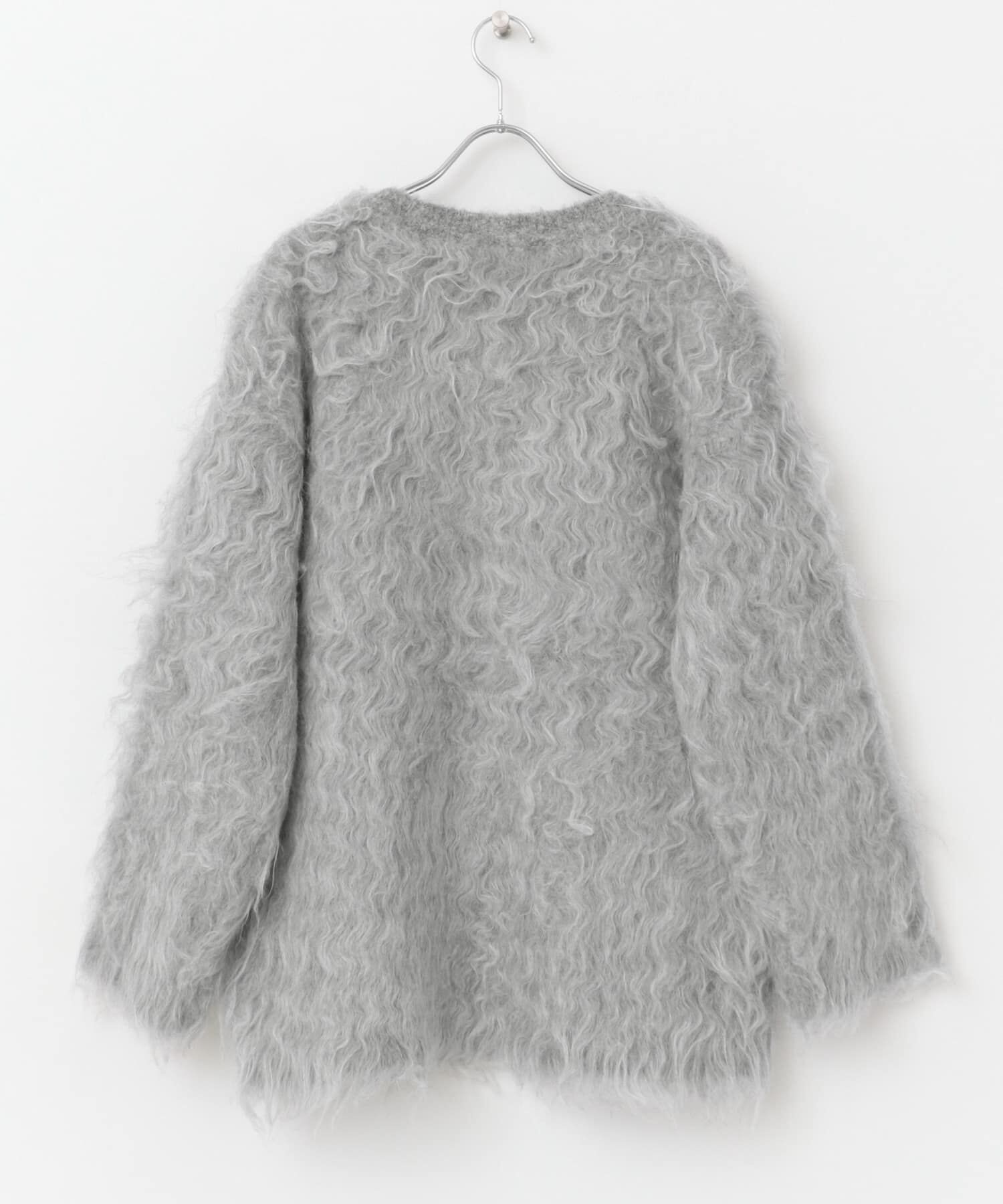 URBAN RESEARCH ROSSO「F by ROSSO　シープドッグシャギーカーディガン」|カーディガン|