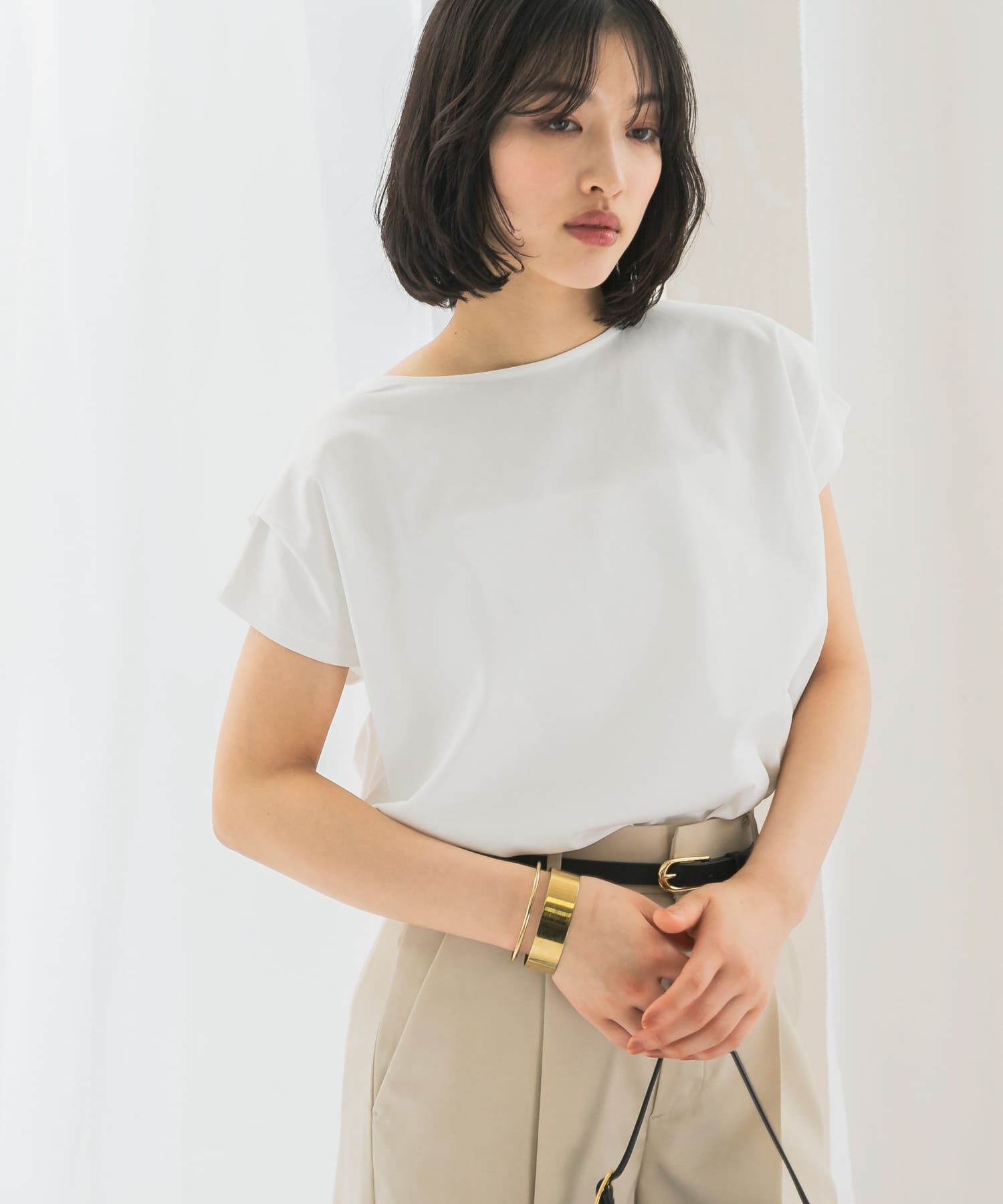 URBAN RESEARCH ROSSO「『WEB/一部店舗限定』ドライドルマンプルオーバー」|Tシャツ・カットソー|