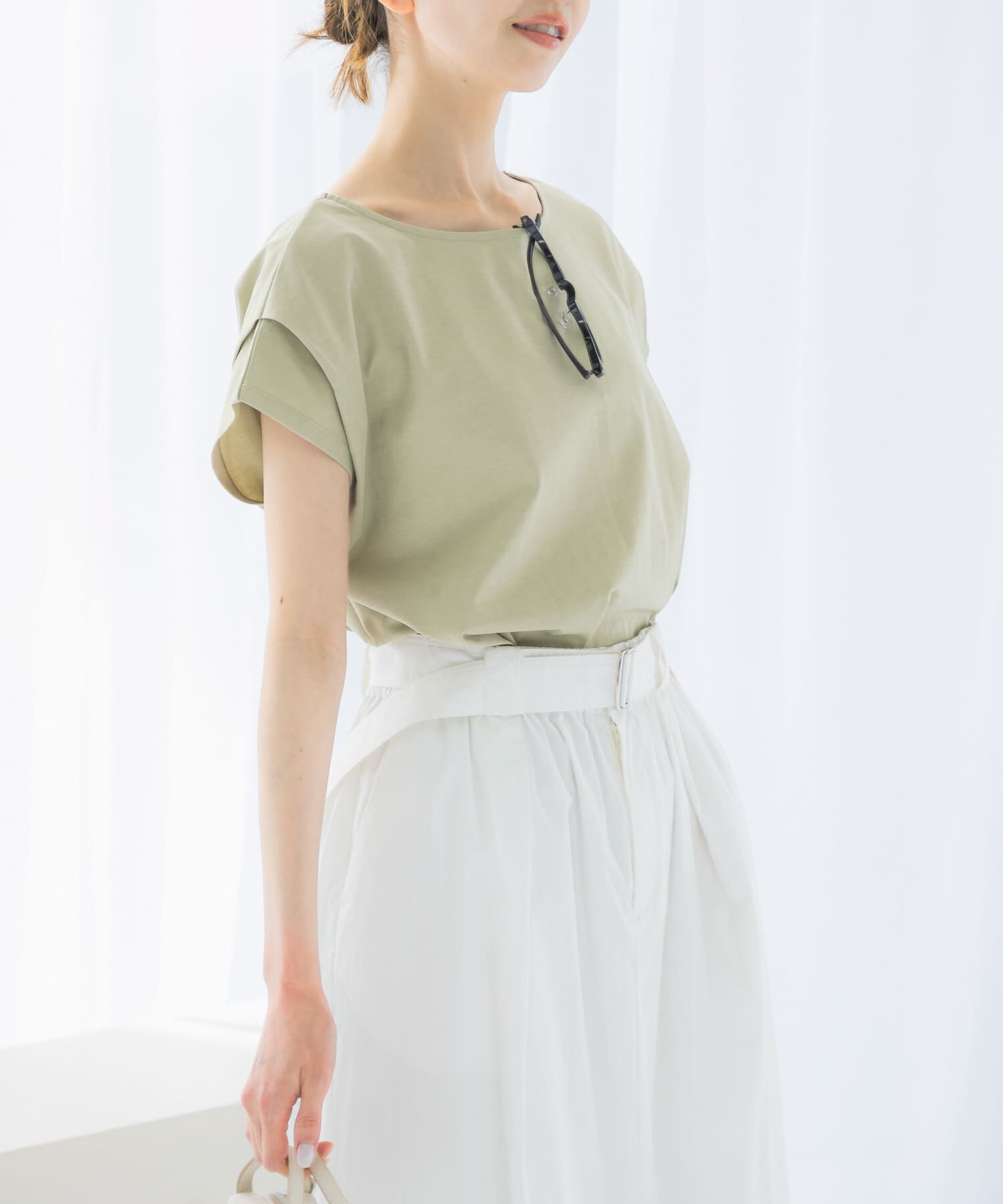 URBAN RESEARCH ROSSO「『WEB/一部店舗限定』ドライドルマンプルオーバー」|Tシャツ・カットソー|