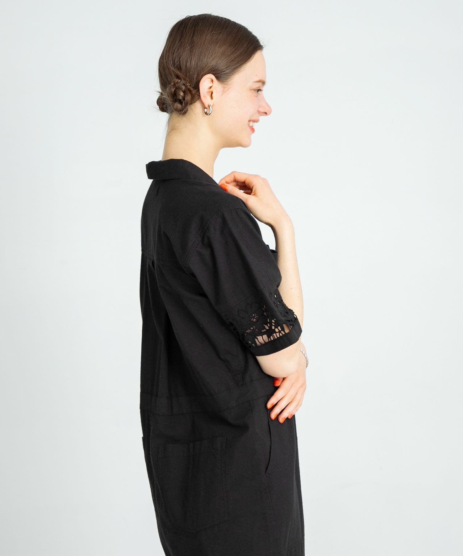 Sonny Label 「エンブロイダリーコットンオールインワン」|スカート|