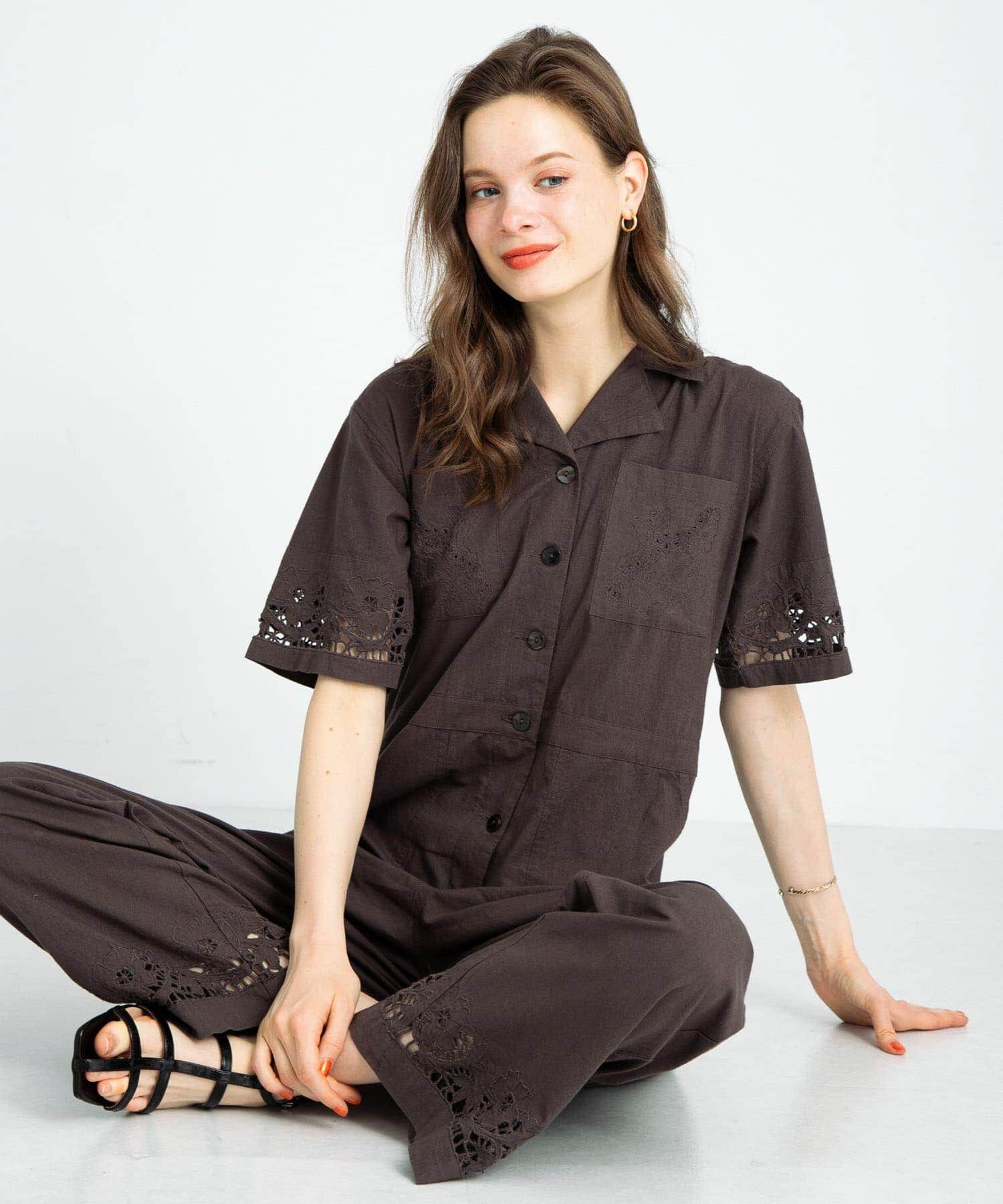 Sonny Label 「エンブロイダリーコットンオールインワン」|スカート|