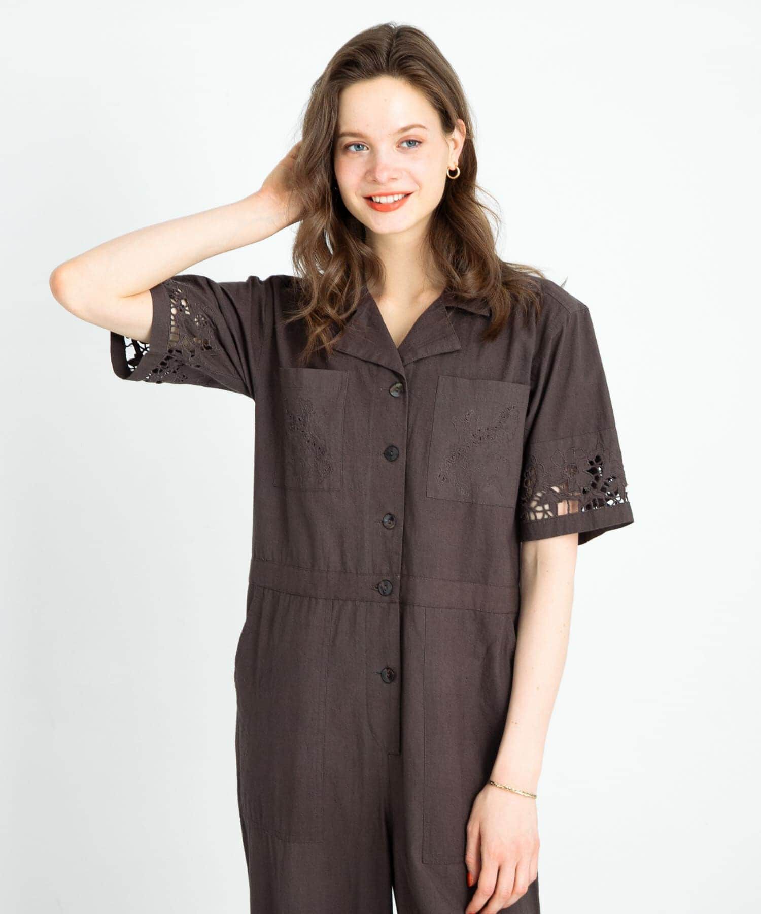 Sonny Label 「エンブロイダリーコットンオールインワン」|スカート|