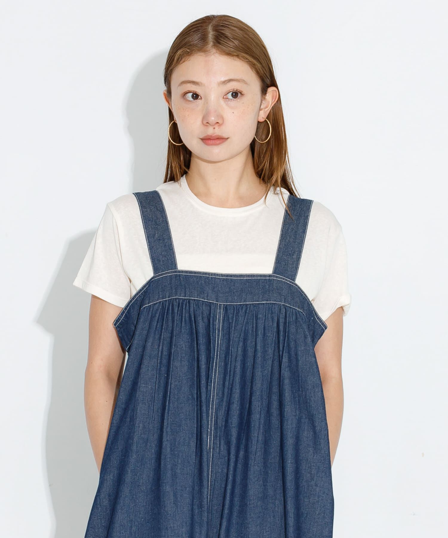 Sonny Label 「デニムサロペット」|スカート|