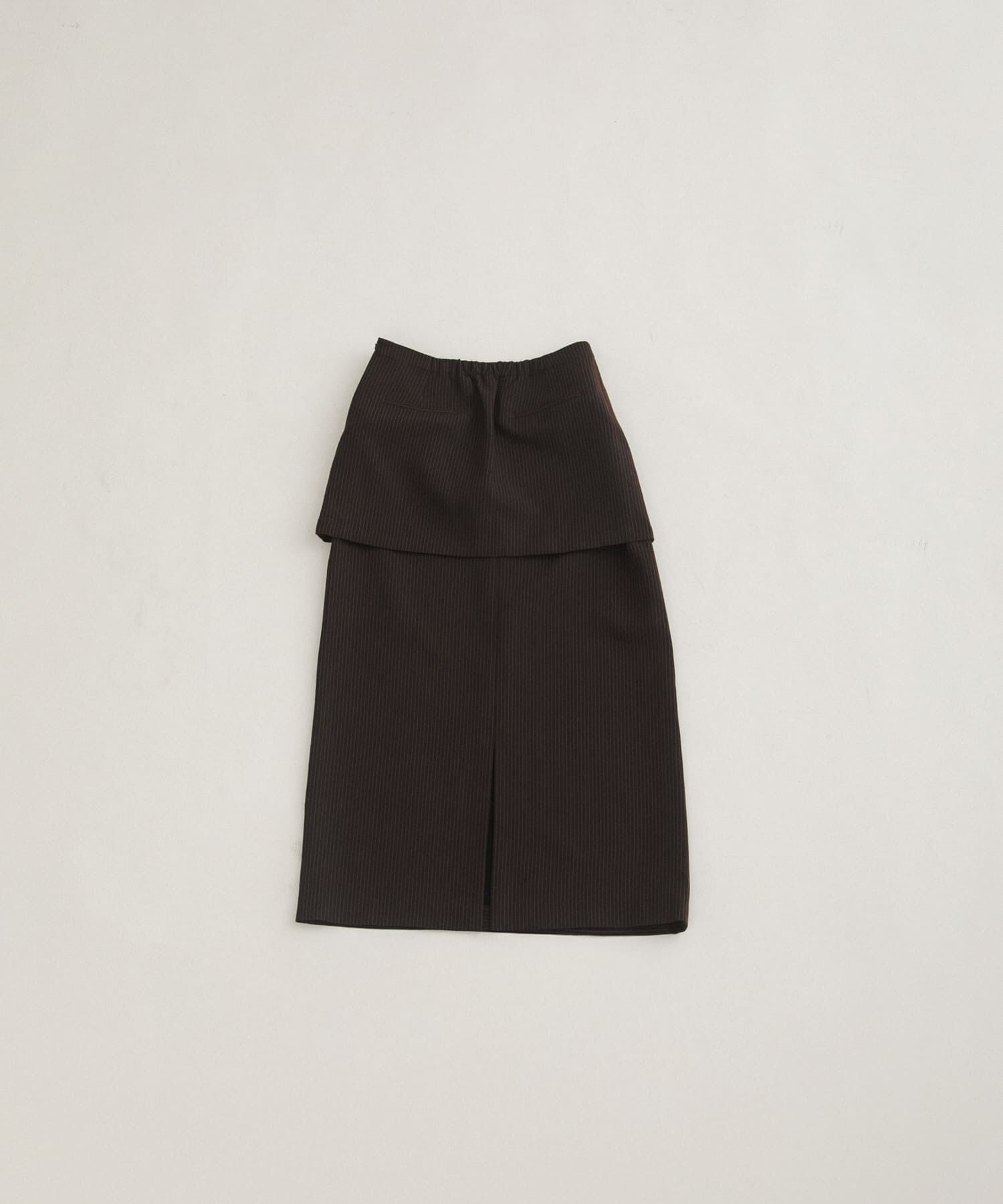 LAATO「stripe midi skirt」|スカート|