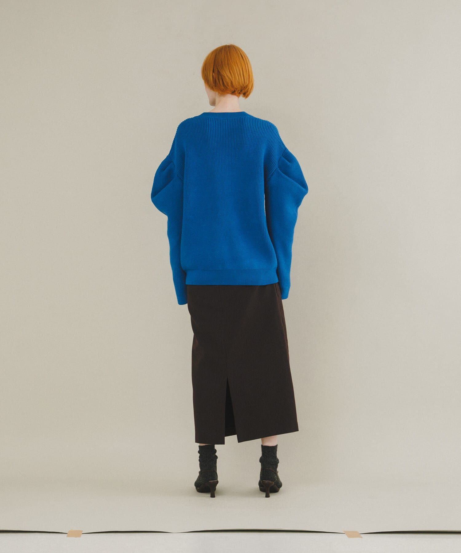 LAATO「stripe midi skirt」|スカート|