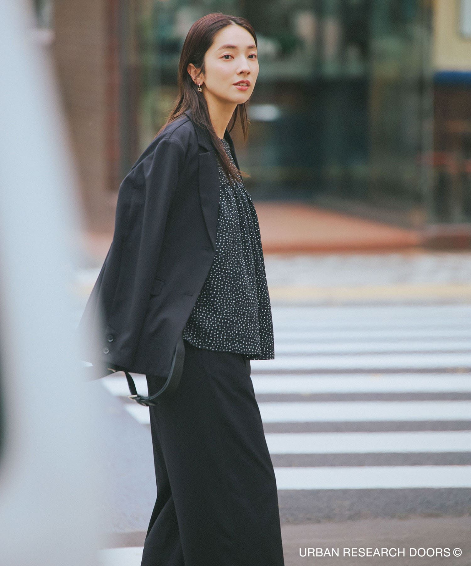 URBAN RESEARCH DOORS「『仁村紗和さん着用』『UR TECH』完声タックギャザーワイドパンツ」|その他|