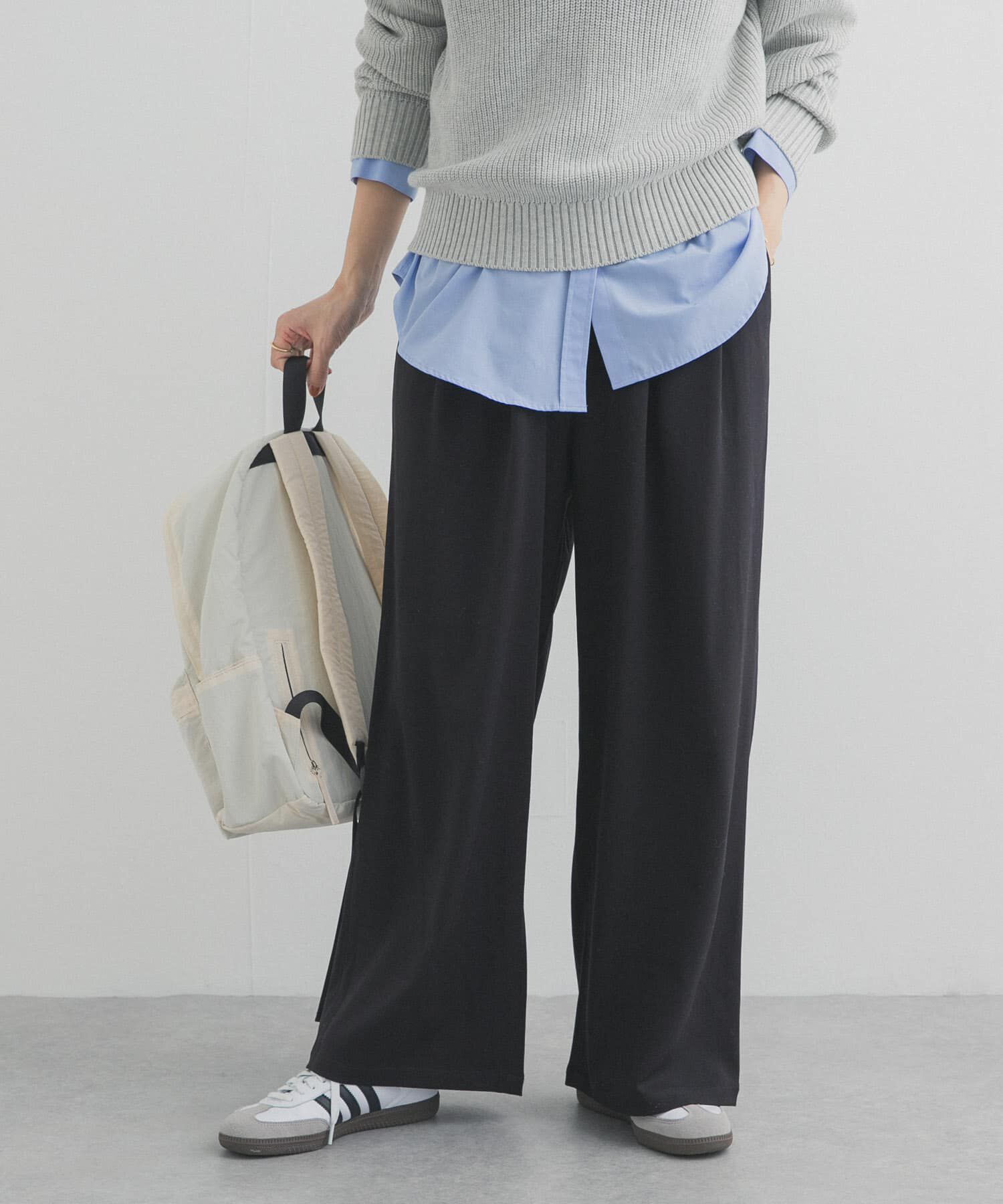 URBAN RESEARCH DOORS「『仁村紗和さん着用』『UR TECH』完声タックギャザーワイドパンツ」|その他|