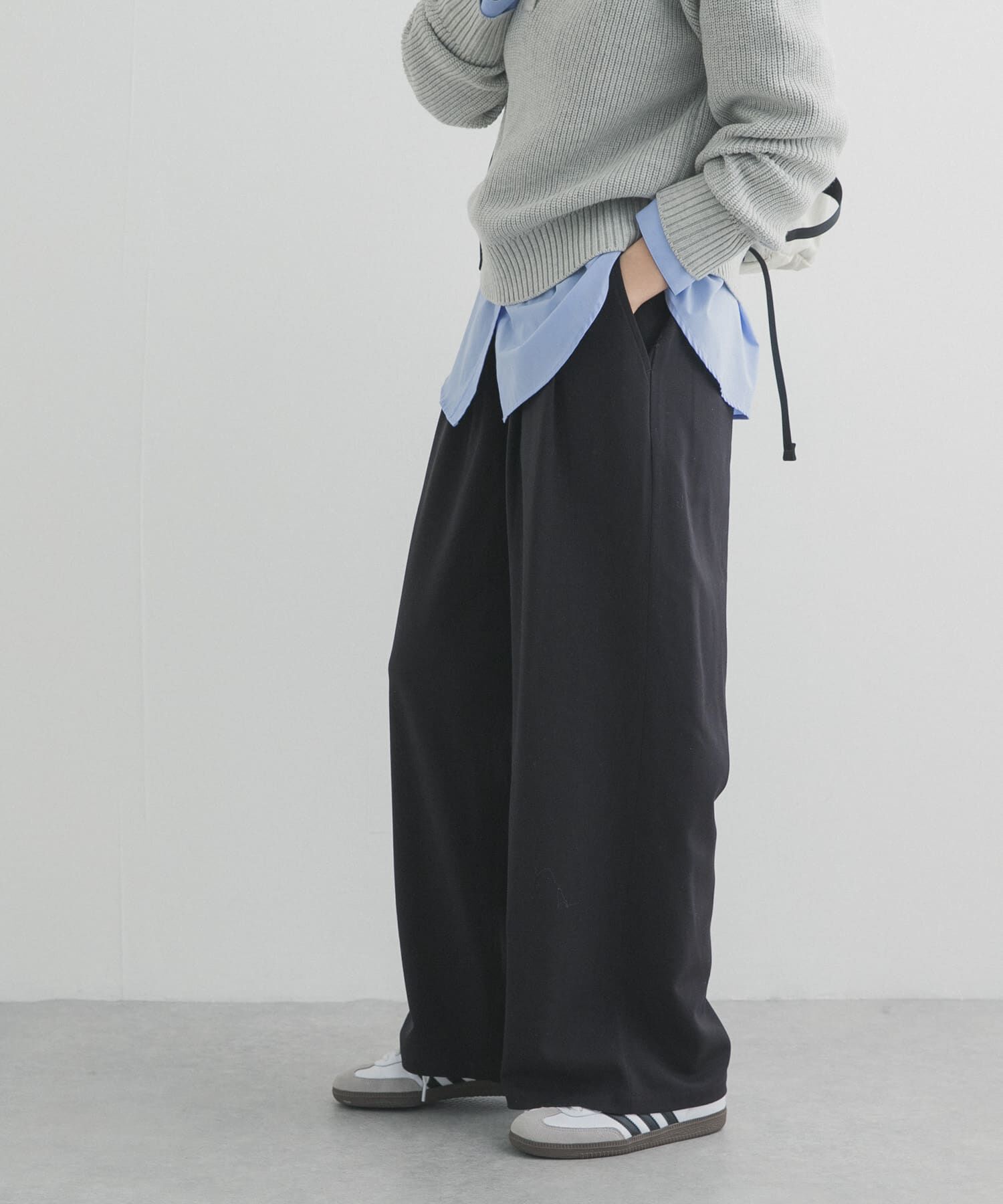 URBAN RESEARCH DOORS「『仁村紗和さん着用』『UR TECH』完声タックギャザーワイドパンツ」|その他|