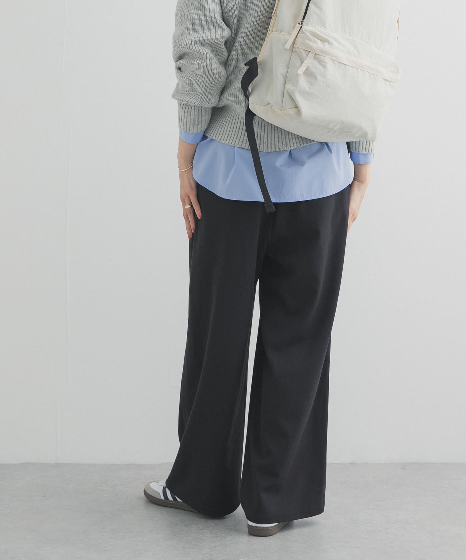 URBAN RESEARCH DOORS「『仁村紗和さん着用』『UR TECH』完声タックギャザーワイドパンツ」|その他|