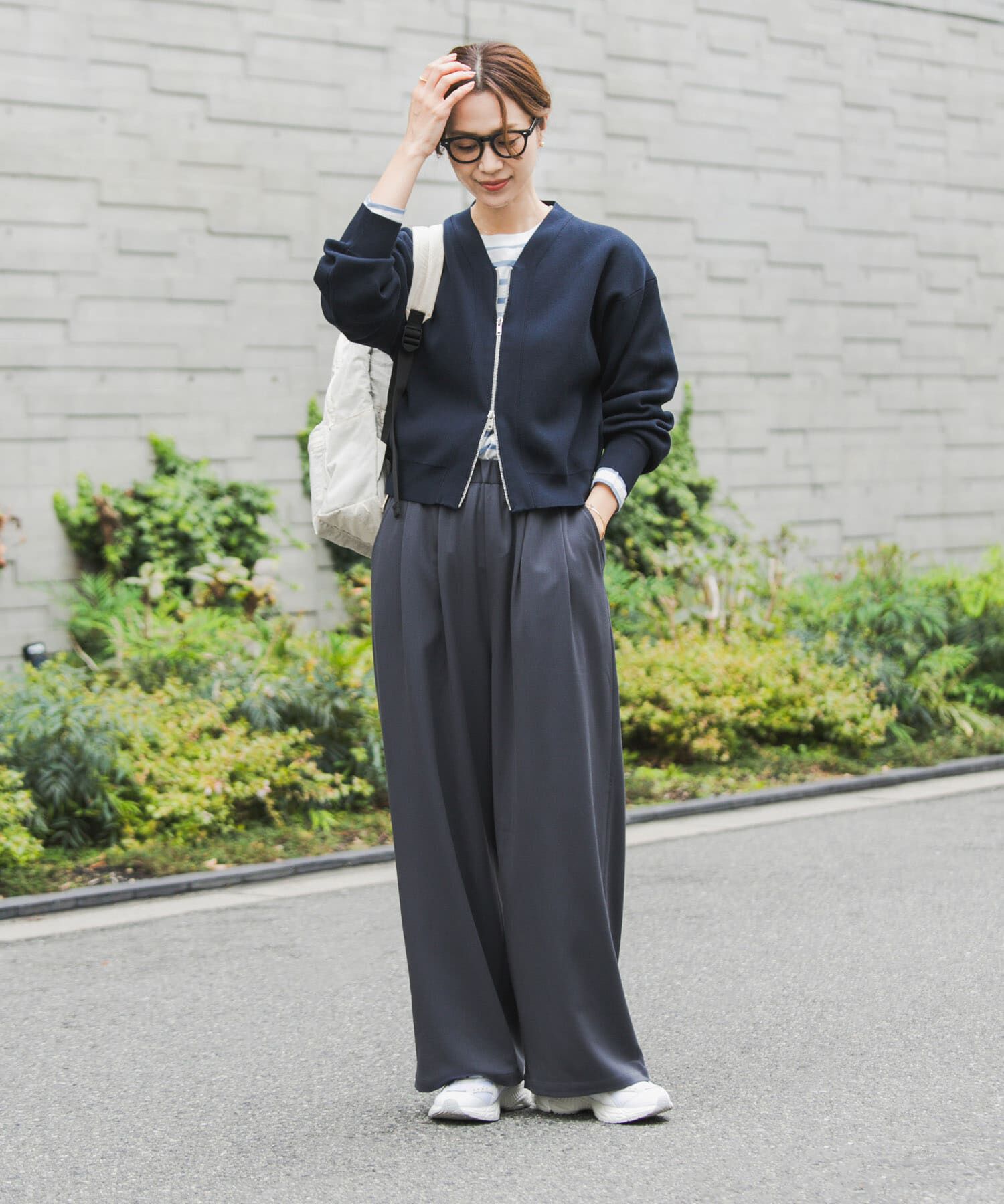 URBAN RESEARCH DOORS「『仁村紗和さん着用』『UR TECH』完声タックギャザーワイドパンツ」|その他|