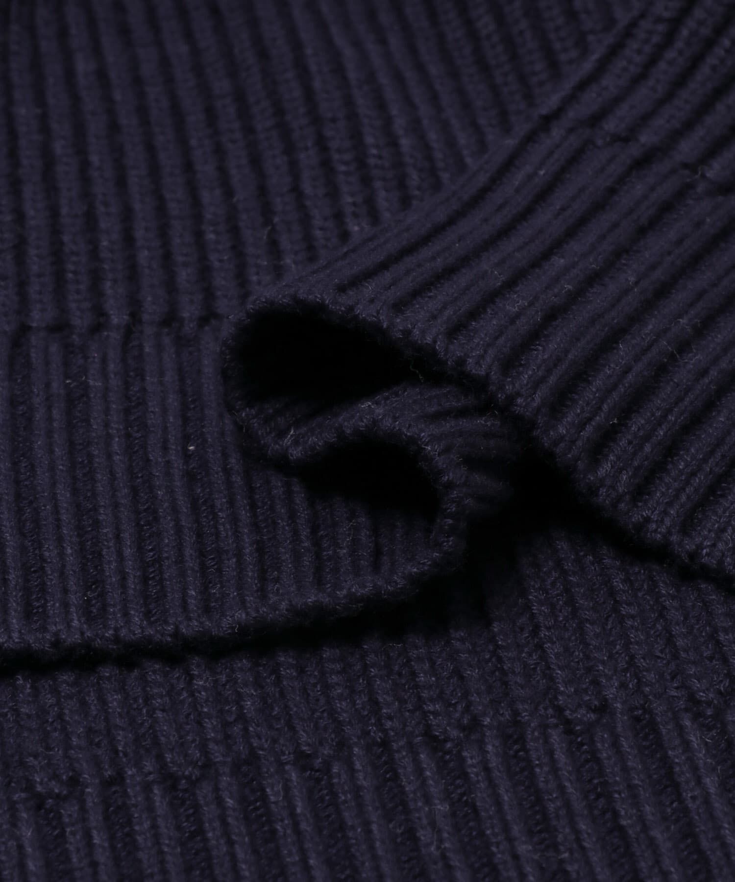 URBAN RESEARCH DOORS「衿付き畦ニット」|ニット・セーター|