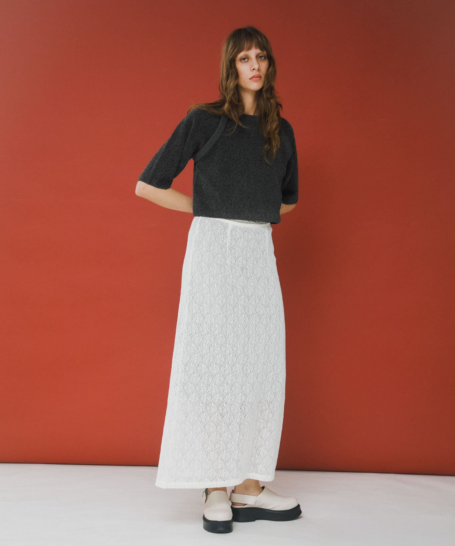 LAATO「melon lace skirt」|スカート|