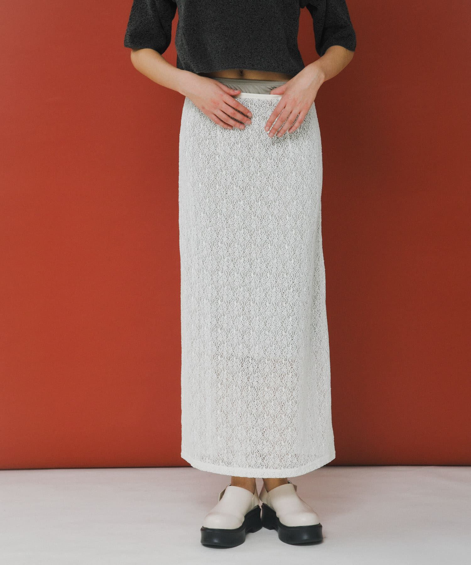 LAATO「melon lace skirt」|スカート|