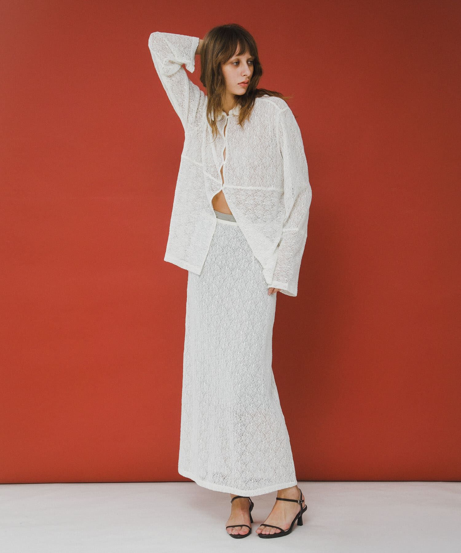 LAATO「melon lace skirt」|スカート|