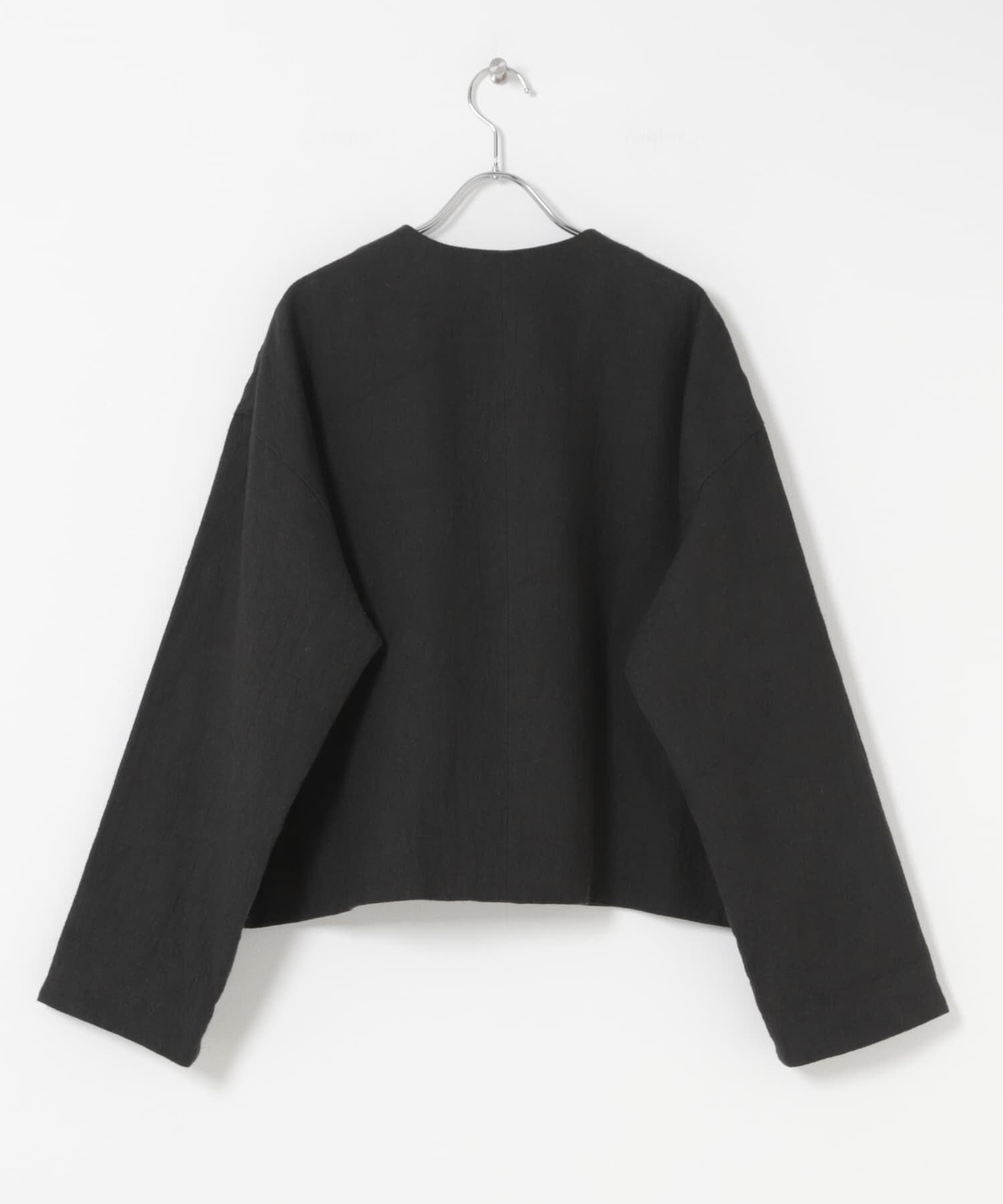 リネンラミーノーカラージャケット（かぐれ）｜ルミネのファッション