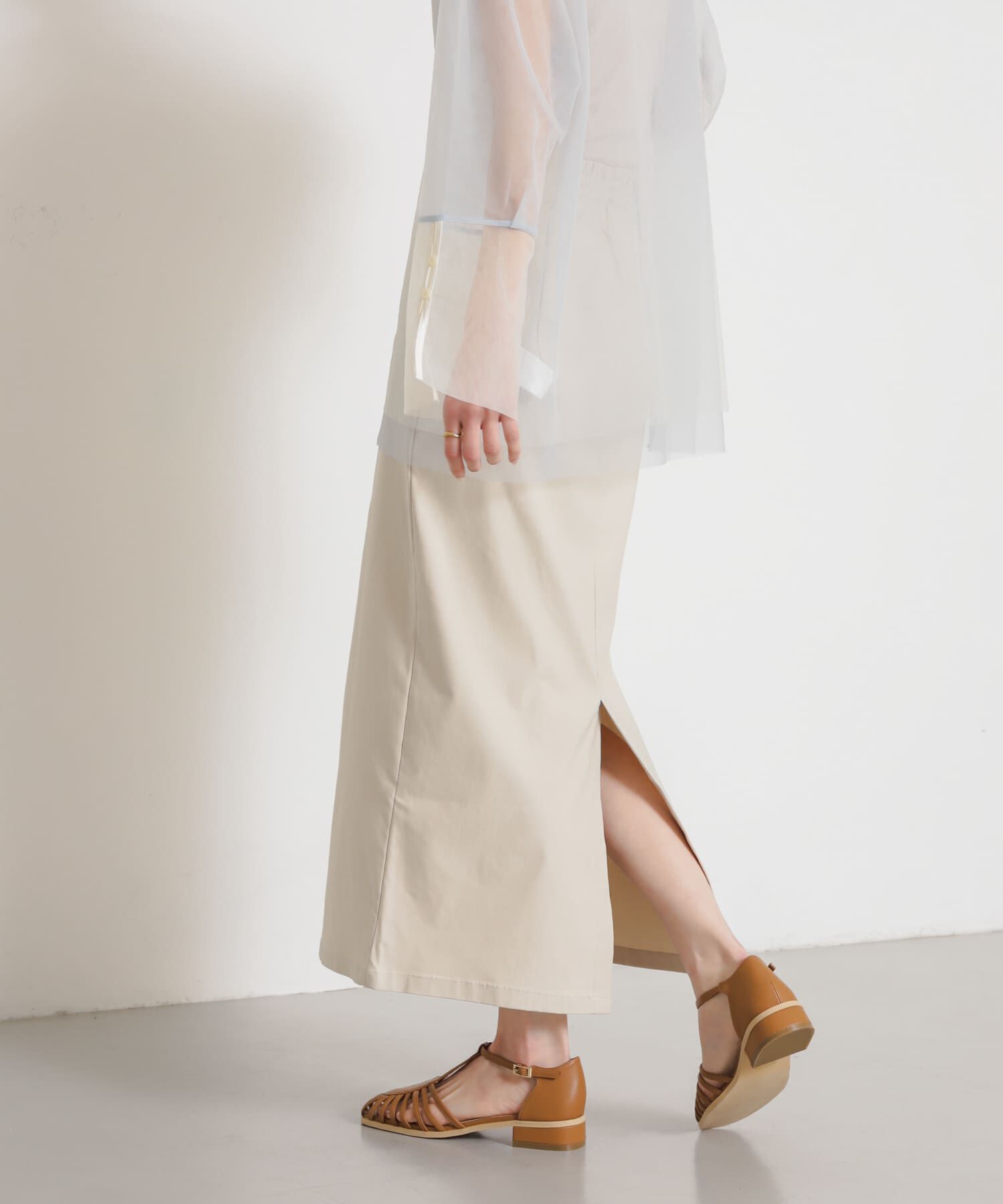 SENSE OF PLACE by URBAN RESEARCH「ストレッチサスツキハイウエストスカート」|スカート|