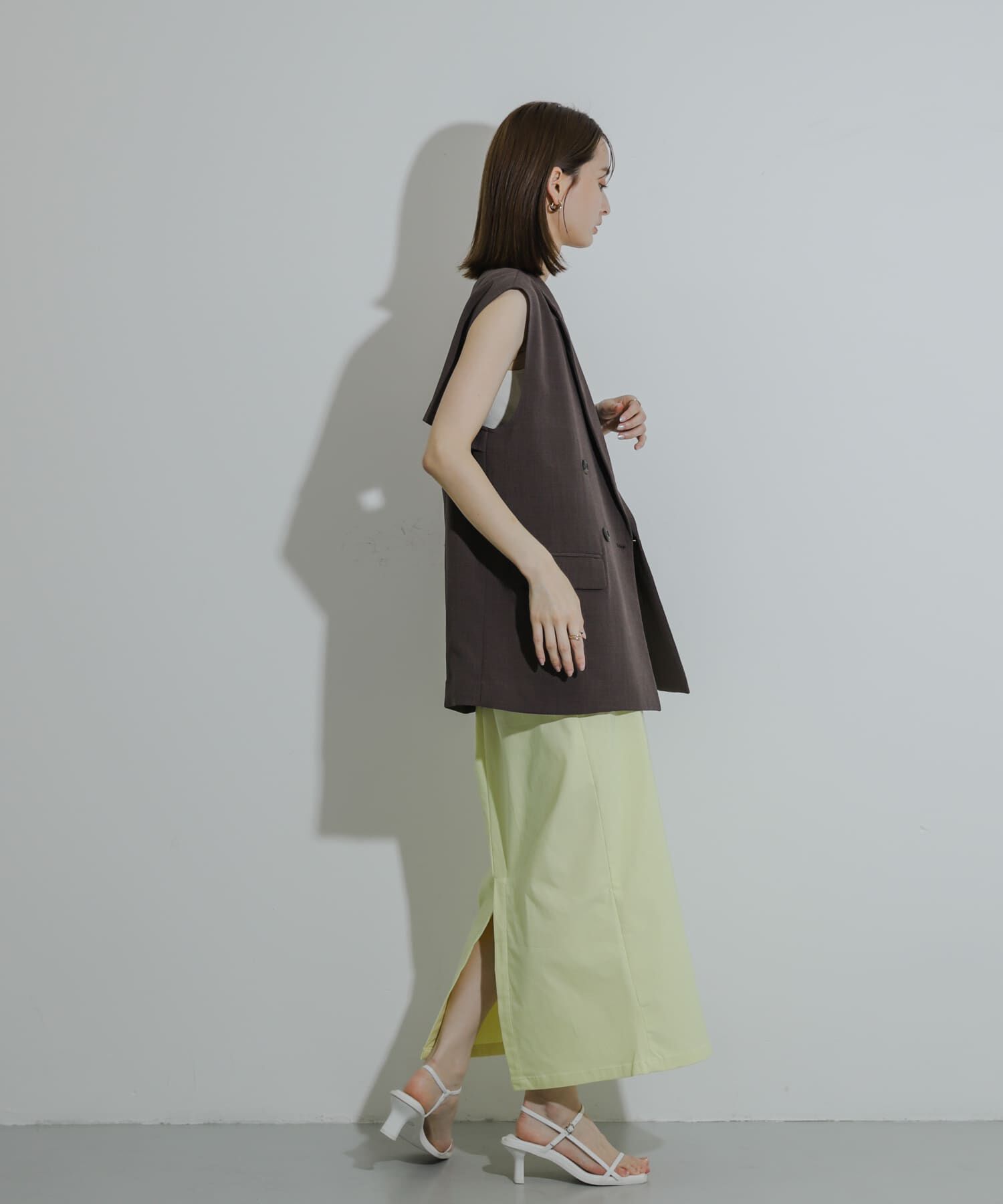 SENSE OF PLACE by URBAN RESEARCH「ストレッチサスツキハイウエストスカート」|スカート|