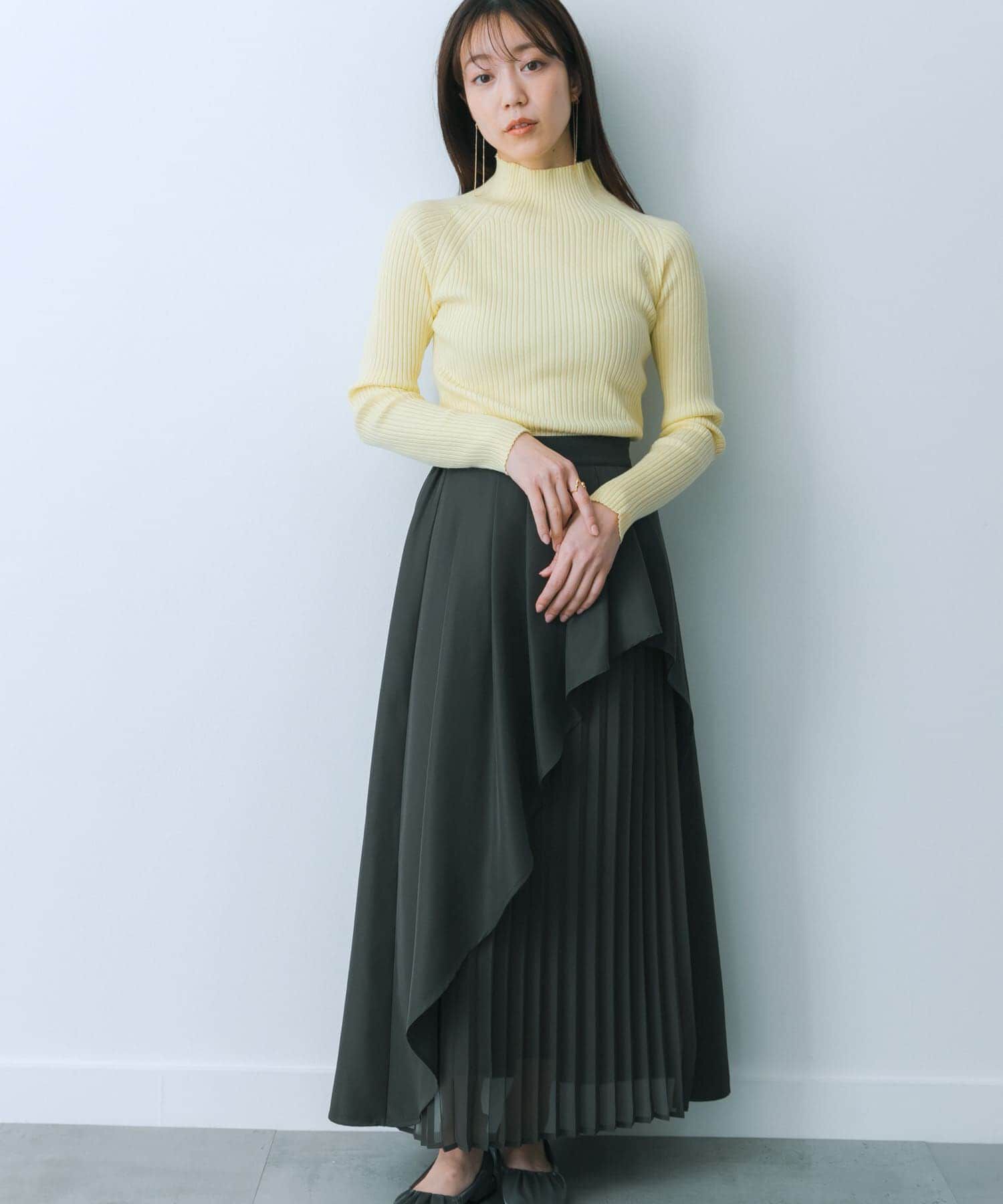 SENSE OF PLACE by URBAN RESEARCH「シアープリーツレイヤードスカート」|スカート|