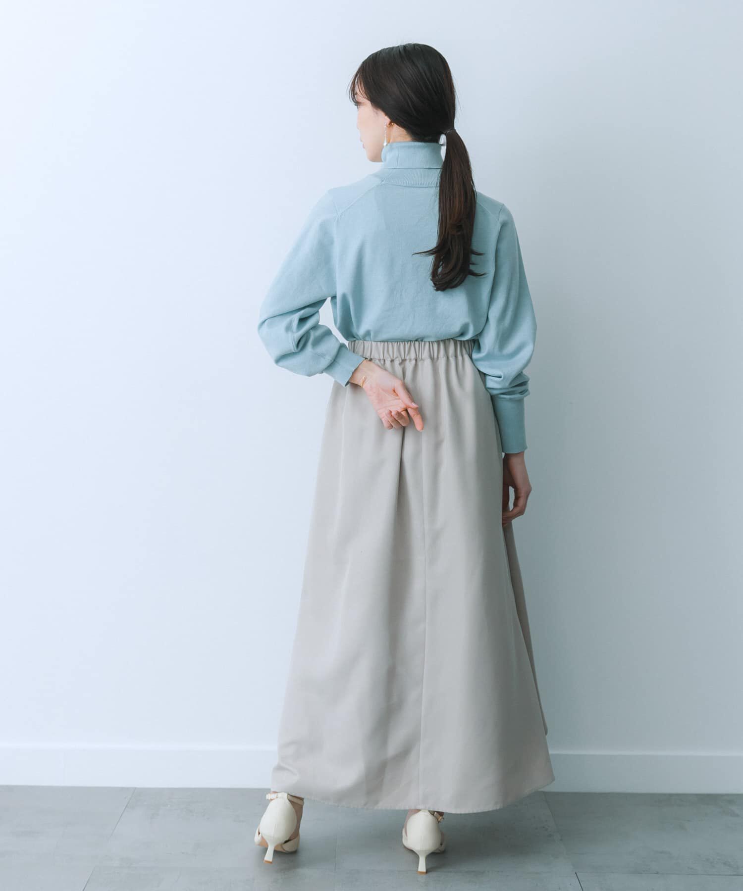 SENSE OF PLACE by URBAN RESEARCH「シアープリーツレイヤードスカート」|スカート|