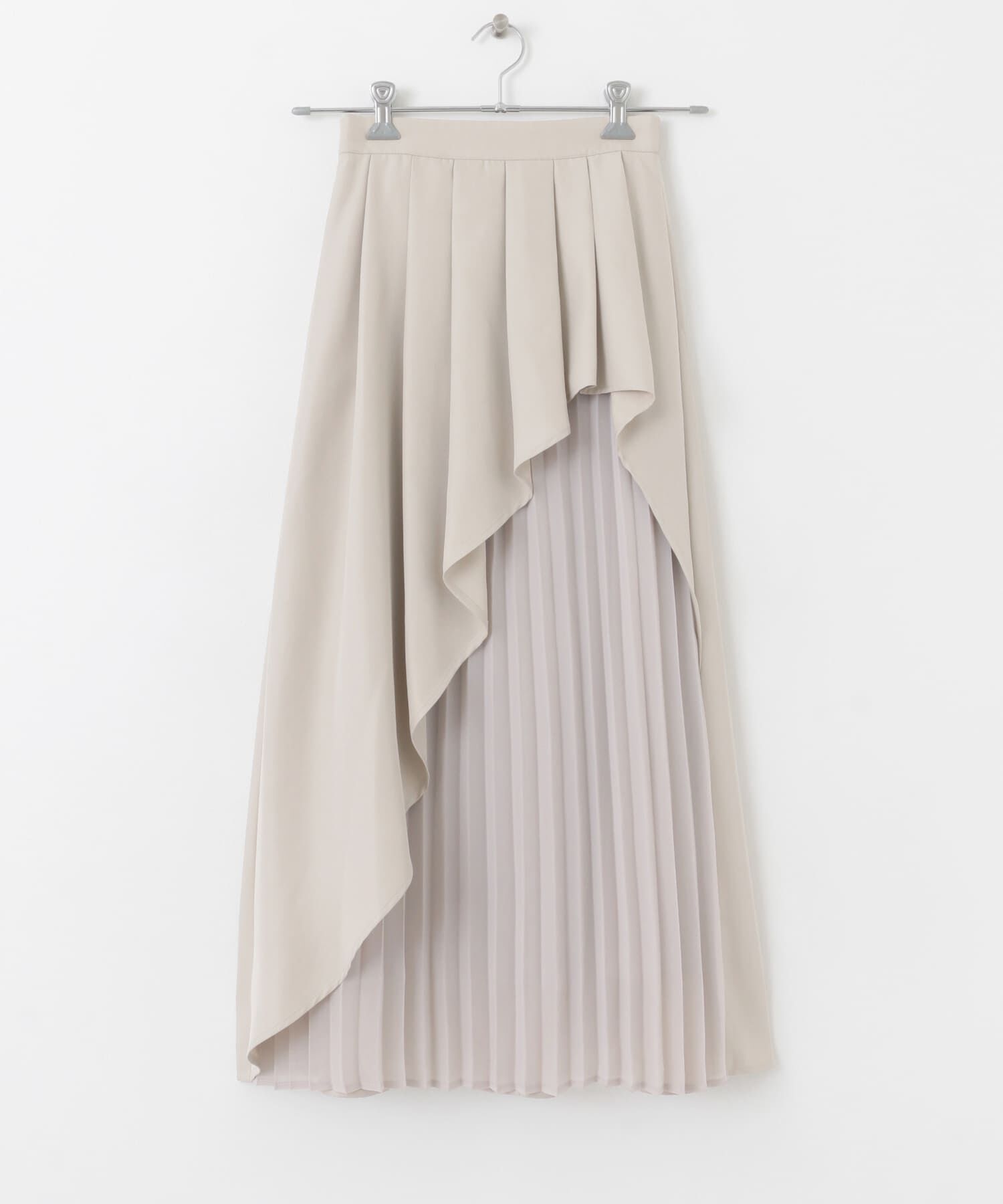 SENSE OF PLACE by URBAN RESEARCH「シアープリーツレイヤードスカート」|スカート|