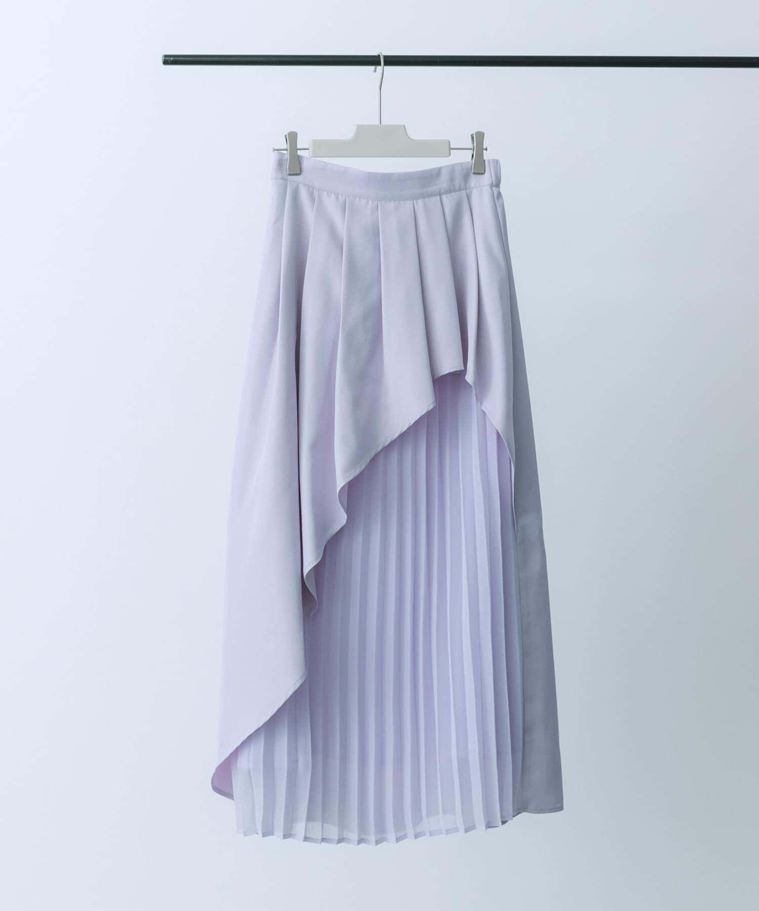 SENSE OF PLACE by URBAN RESEARCH「シアープリーツレイヤードスカート」|スカート|