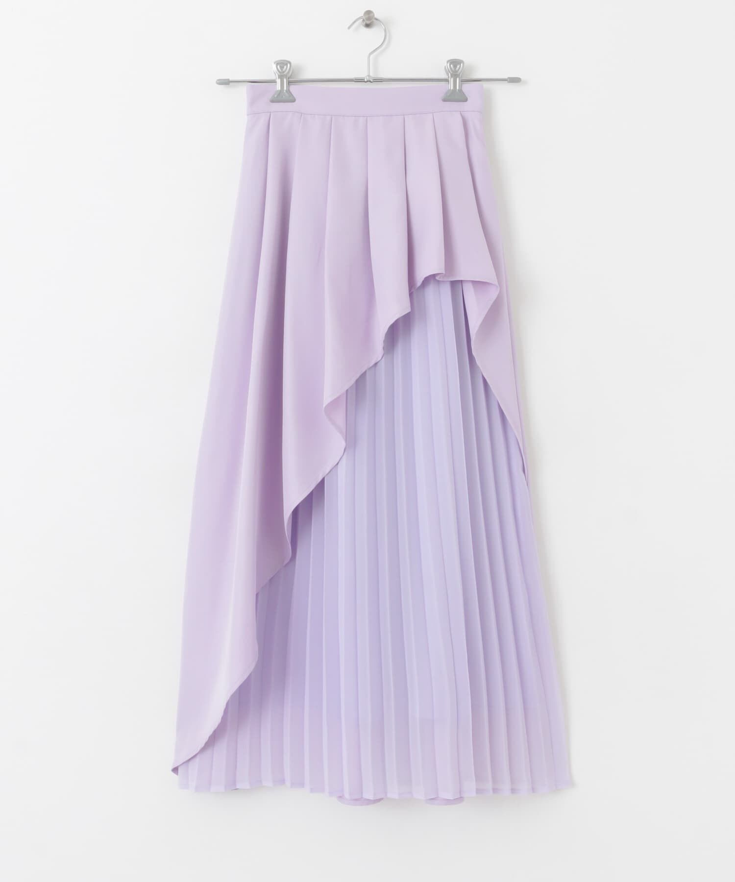 SENSE OF PLACE by URBAN RESEARCH「シアープリーツレイヤードスカート」|スカート|