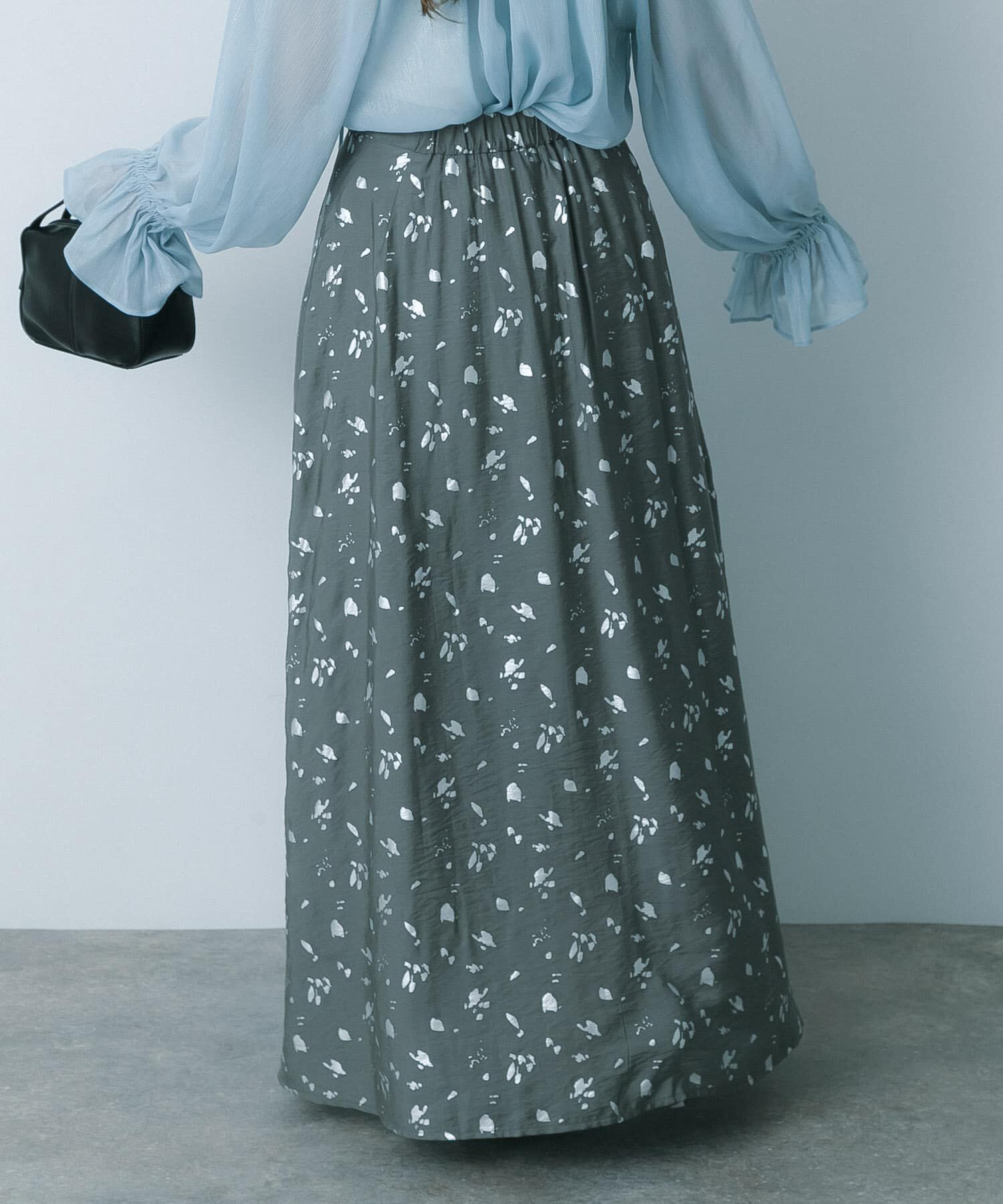 SENSE OF PLACE by URBAN RESEARCH「ハクプリントフレアスカート」|スカート|