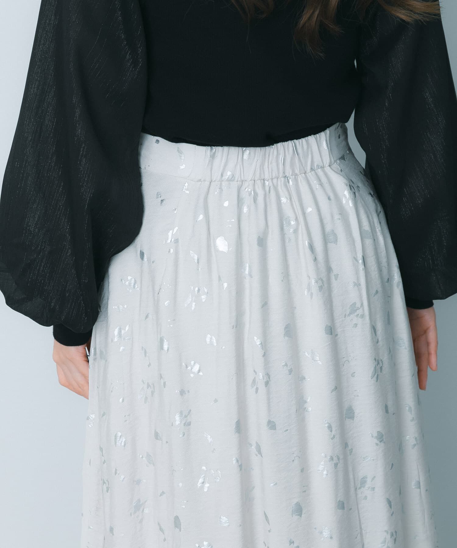 SENSE OF PLACE by URBAN RESEARCH「ハクプリントフレアスカート」|スカート|