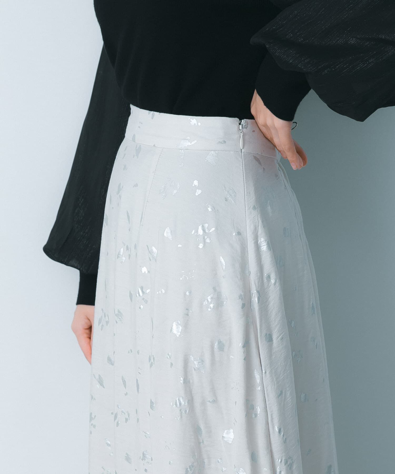 SENSE OF PLACE by URBAN RESEARCH「ハクプリントフレアスカート」|スカート|