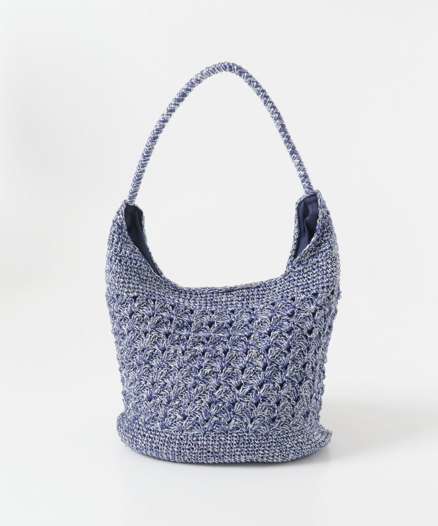 SENSE OF PLACE by URBAN RESEARCH「メタリックヤーンバッグ」|かごバッグ|