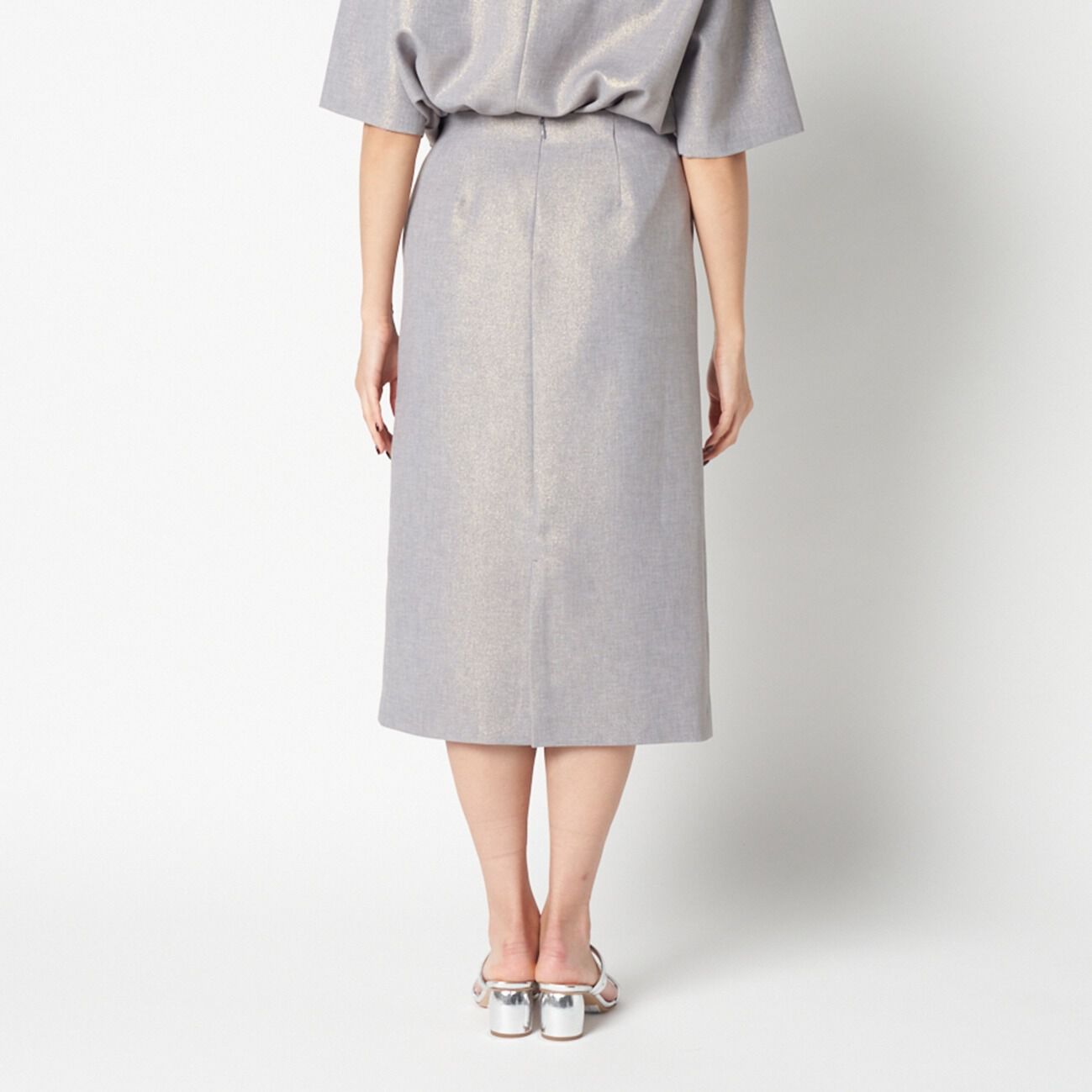 HELIOPOLE「HELIOPOLE GLITTER TIGHT SKIRT」|スカート|