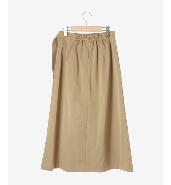 le.coeur blanc「サイドプリーツバックルツキスカート」|スカート|