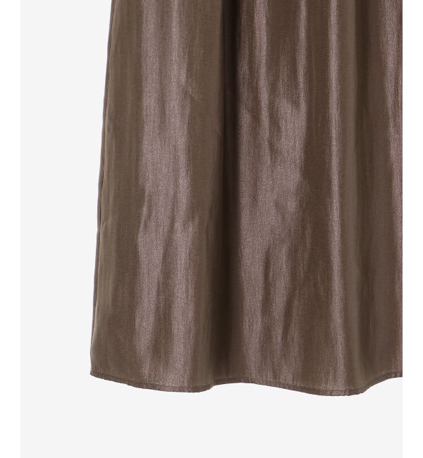 le.coeur blanc「ソフトグリッターナロースカート」|スカート|