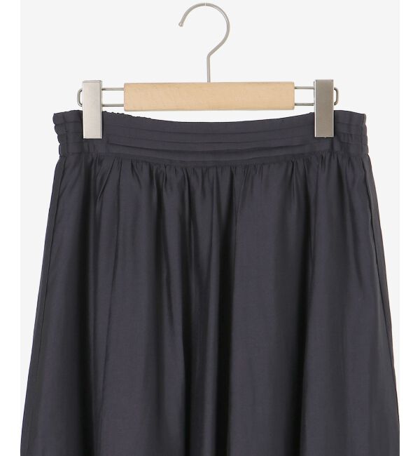 le.coeur blanc「《手洗い可能》シルキーローンギャザースカート」|スカート|